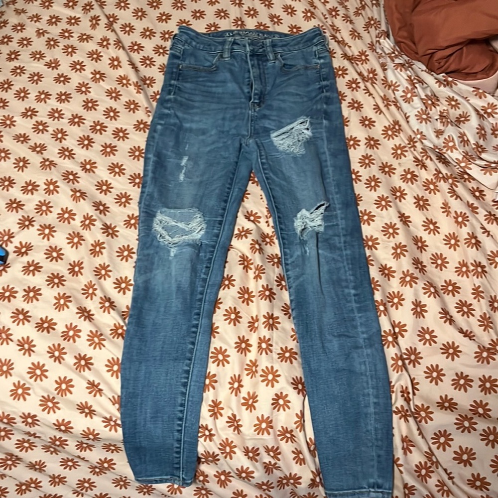 American Eagle super super stretch